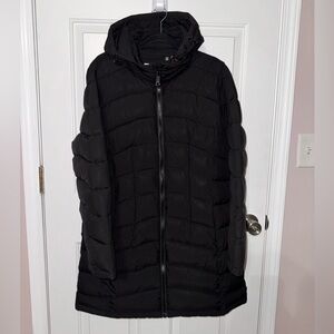 Calvin Klein hooded puffer coat